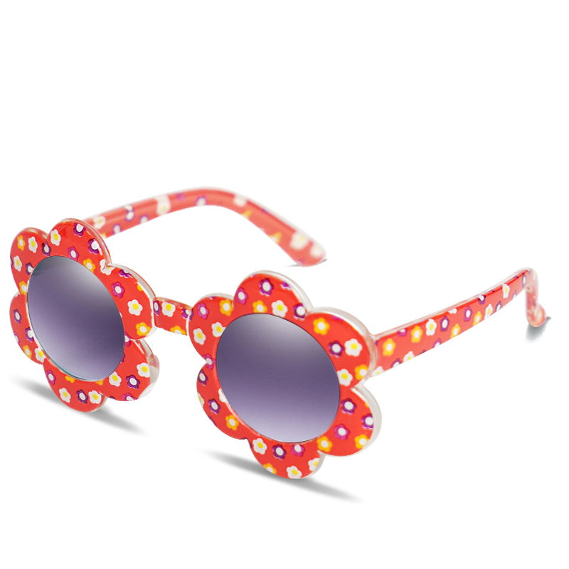 Wholesale Multi-color Fashionable Children's Sunflower Sunglasses