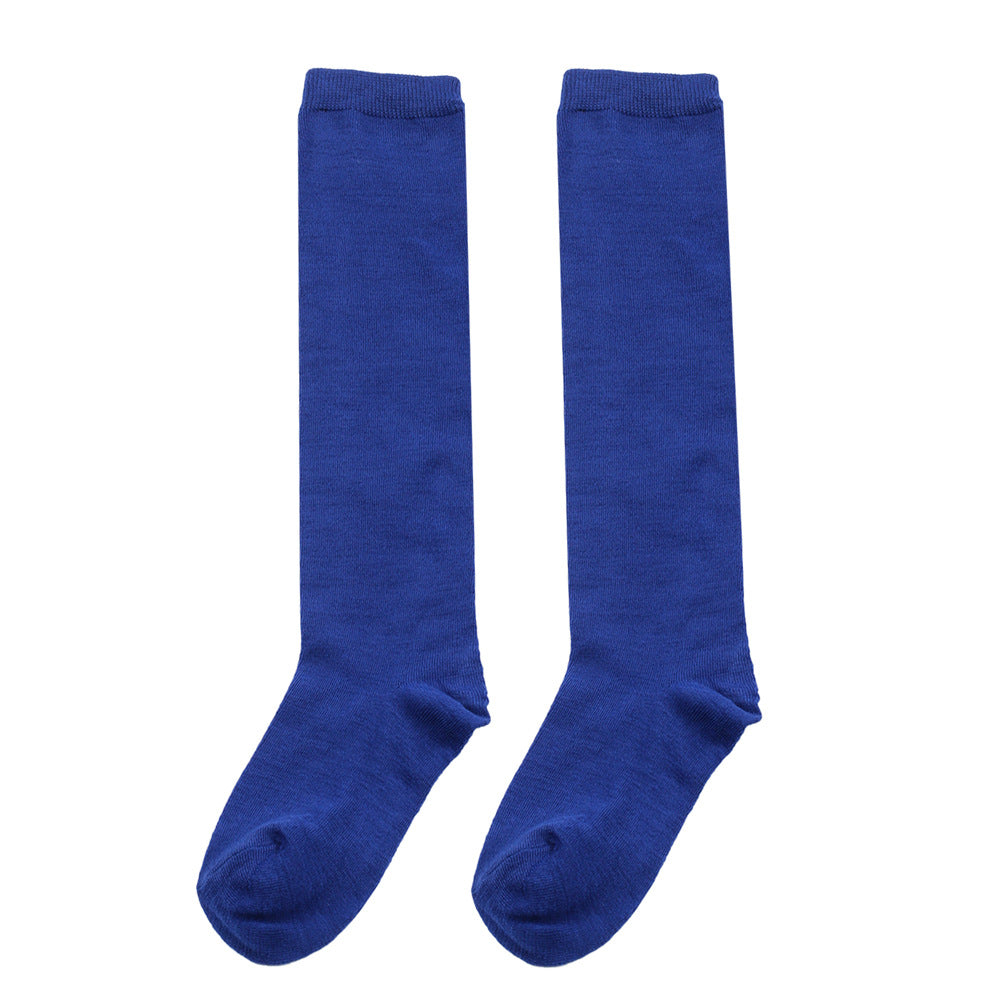 Wholesale Children's Christmas Knitted Striped Over-the-Knee Socks