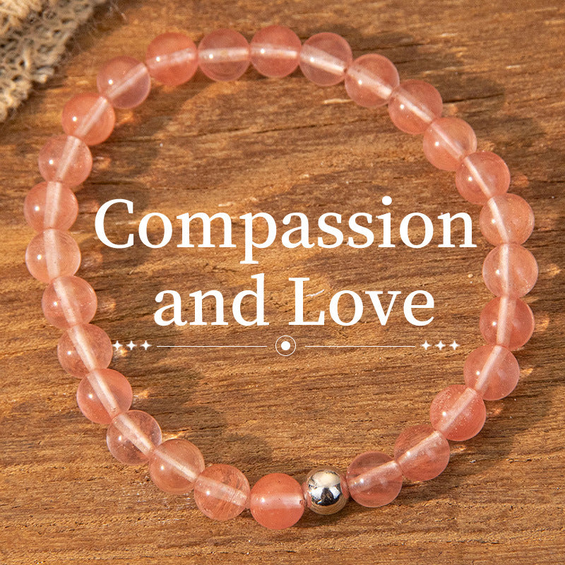 Wholesale Bohemian Love Stone Multi layered Stacked Crystal Bracelet