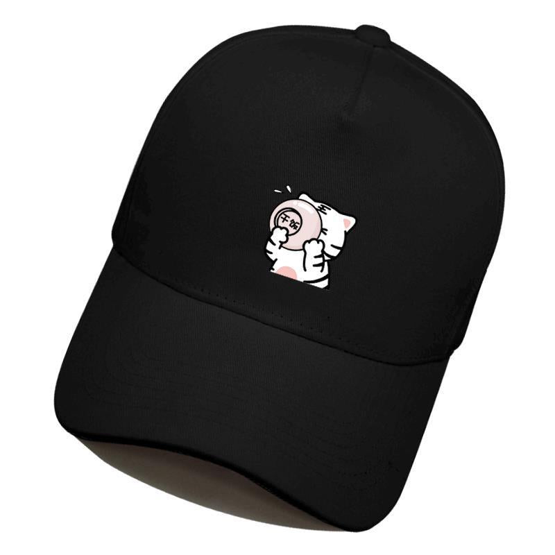 Wholesale Cartoon Tiger Men and Women Valentine's Day Couple Versatile LOGO Peaked Cap Sunshade Baseball Cap