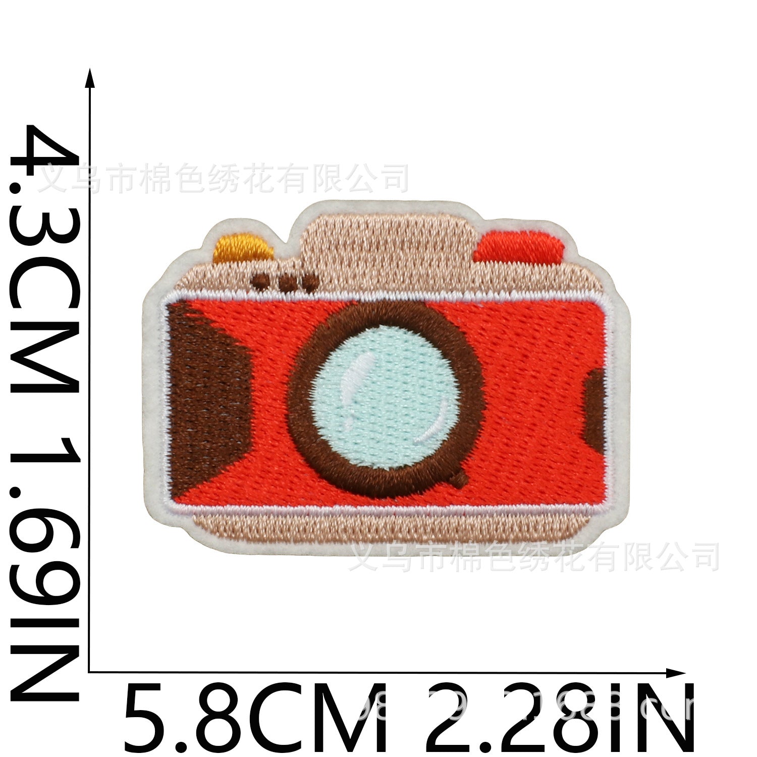 Wholesale Flower Fairy Embroidery Patch With Strawberry Coffee Design Polyester Thread For Clothing Bags Hats Trendy DIY Craft Supply Resale Gift