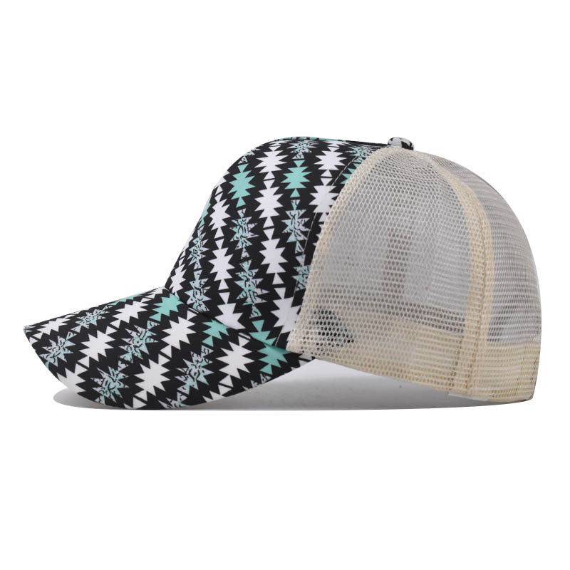 Wholesale Cotton Aztec Printed Baseball Caps