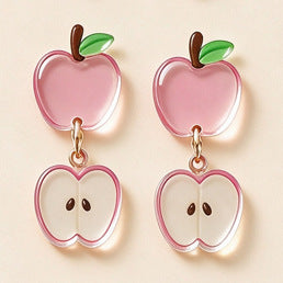 Wholesale Chic 2D Acrylic Spliced Earrings Teacher Appreciation Graduation Stationery Theme Cute Jewelry Accessory For Party Boutique Resale