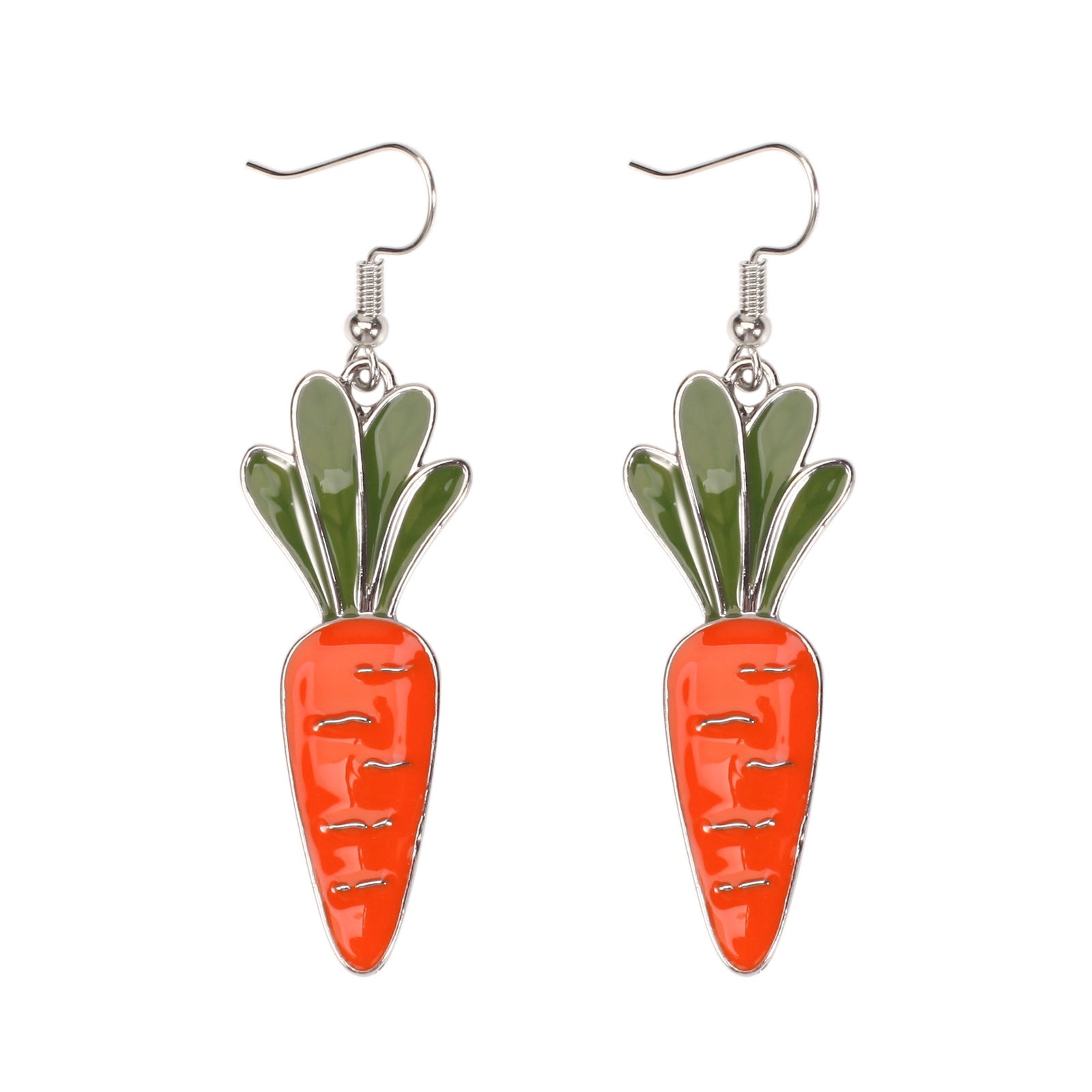 Wholesale Easter cartoon cute rabbit egg carrot earrings