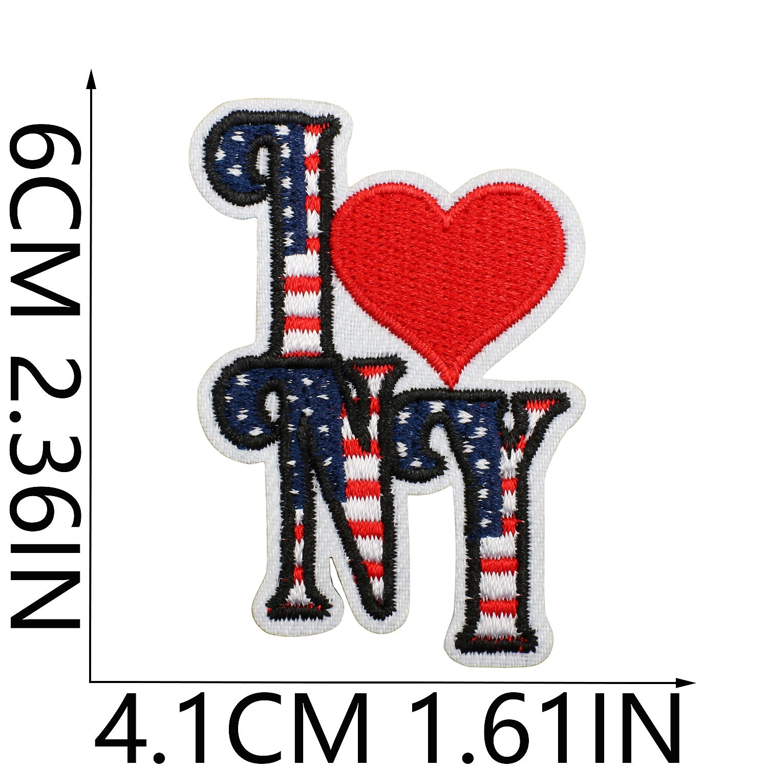 Wholesale Statue of Liberty Independence Flag Embroidery DIY Patches