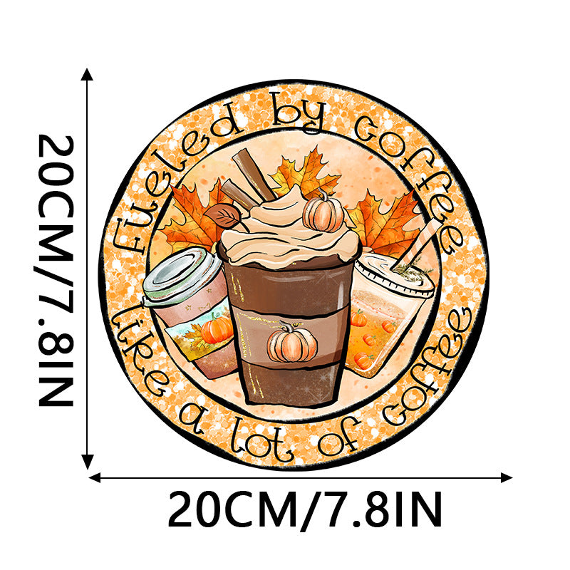Wholesale 10pcs Coffee Flower Beverage Animal UV DTF Ready to Press Transfers Wraps