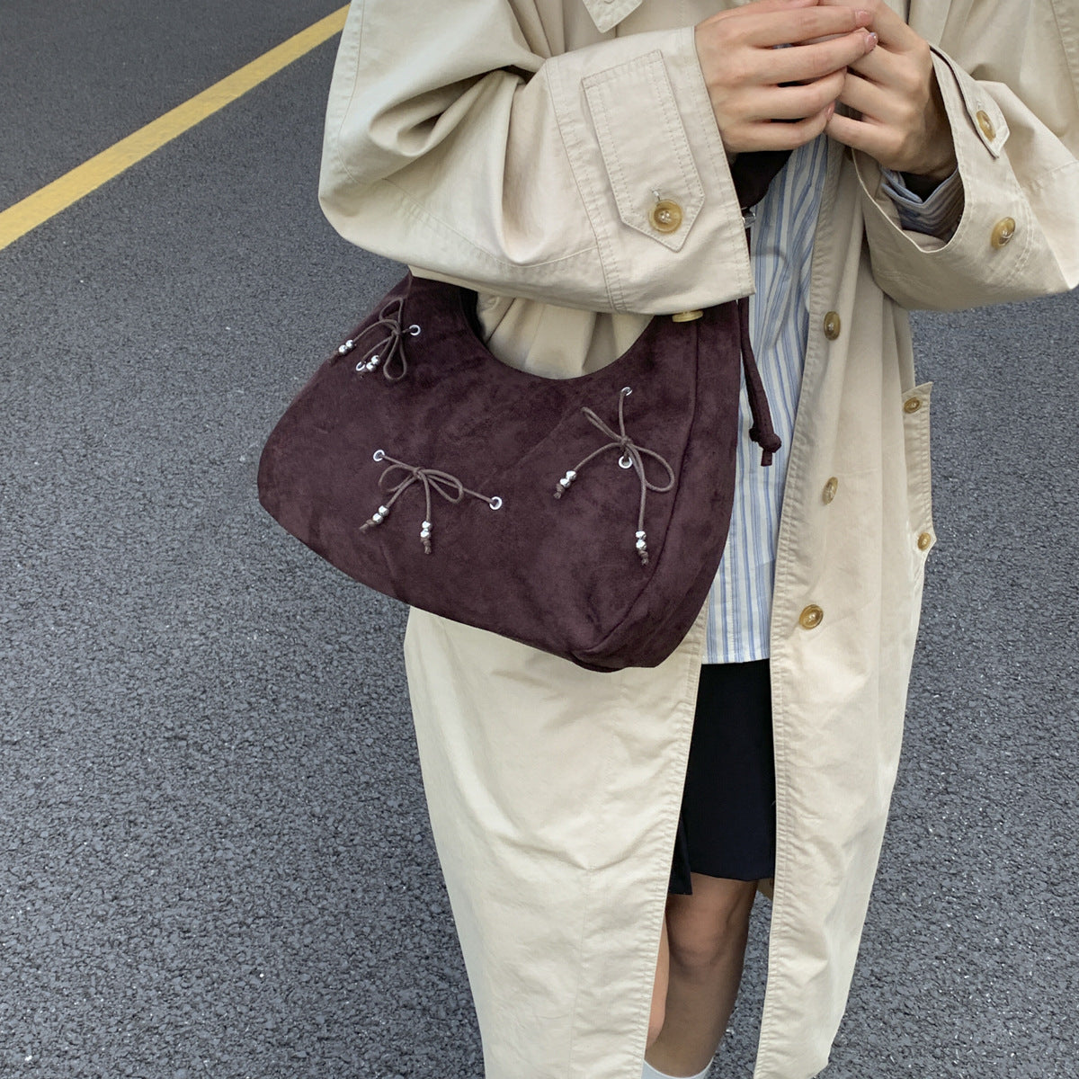 Wholesale Retro-designed crossbody bag underarm bag