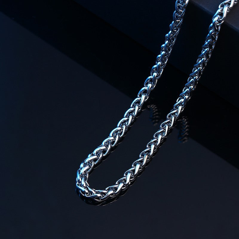 Wholesale Titanium Steel Non-fading Men's Necklace