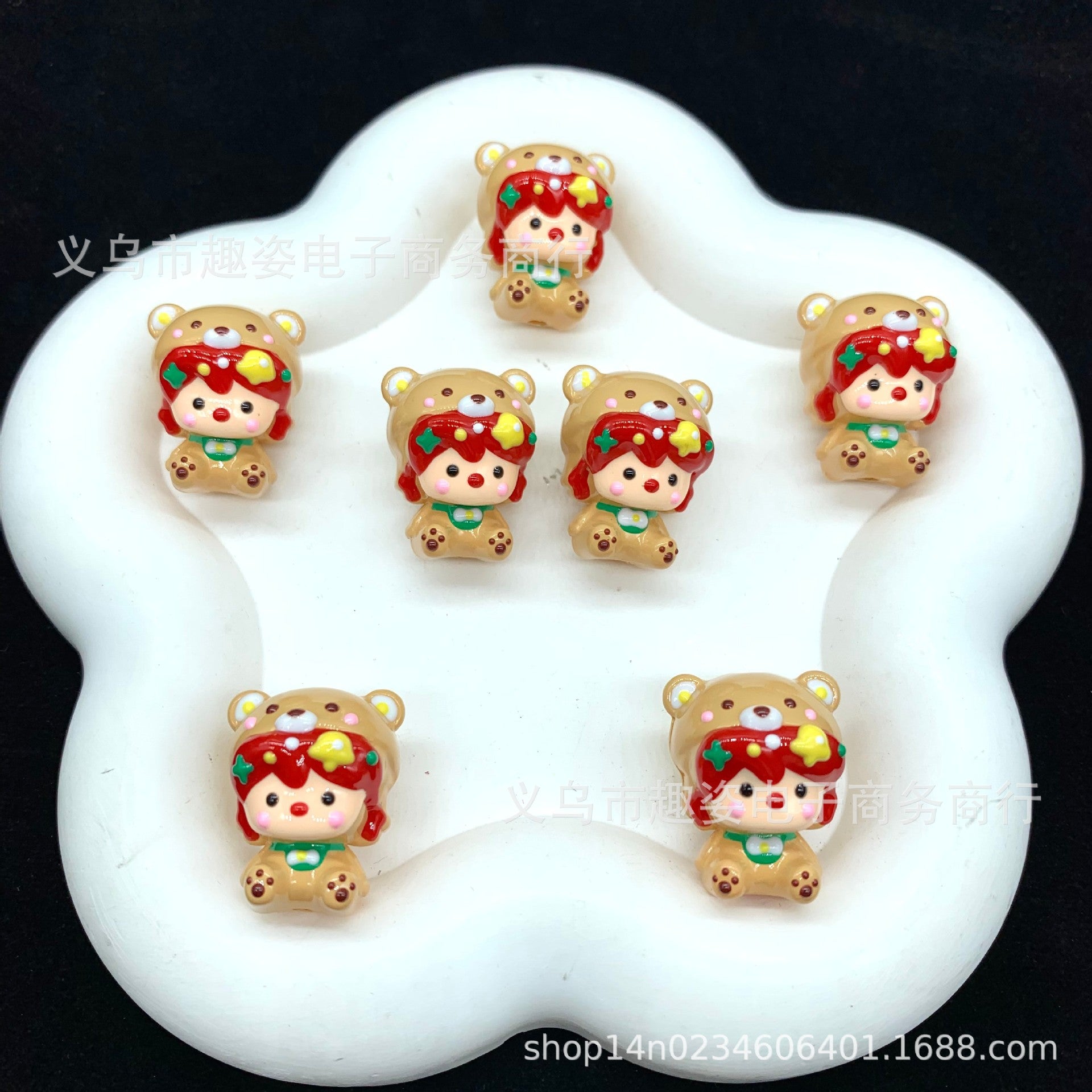 Wholesale 10pcs Christmas series Acrylic Beads