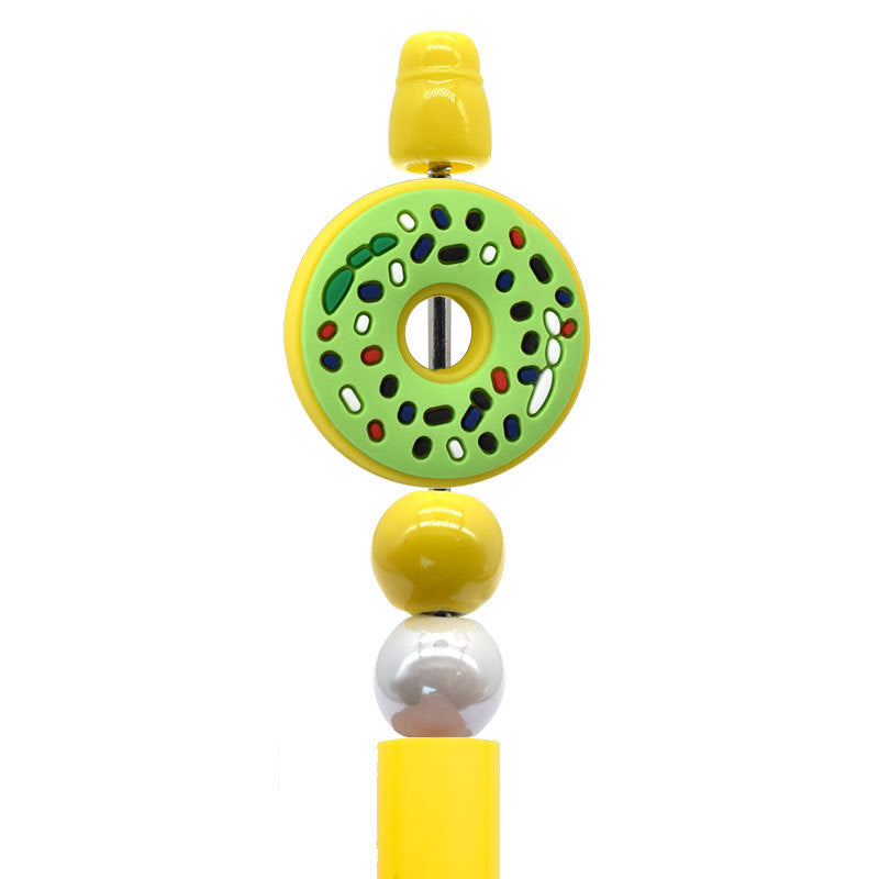 Wholesale  Random 100pcs Cartoon Food Donuts Cute Resin  Beads Focal Beads