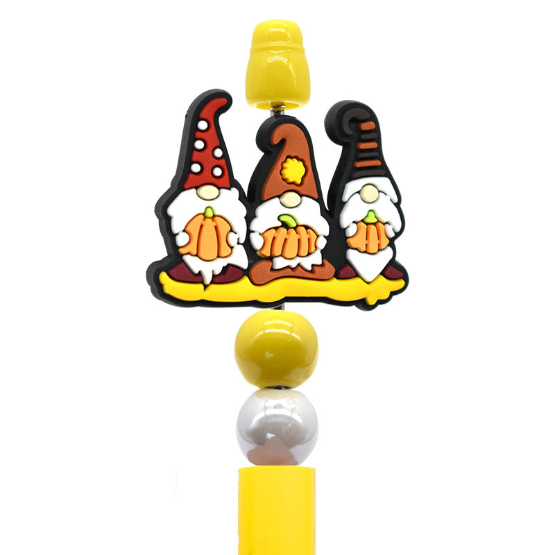 Wholesale 100pcs Diy Thanksgiving Autumn Series PVC Soft Beads