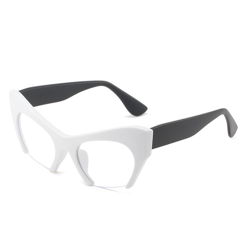 Wholesale Half-frame Cat-eye Glasses