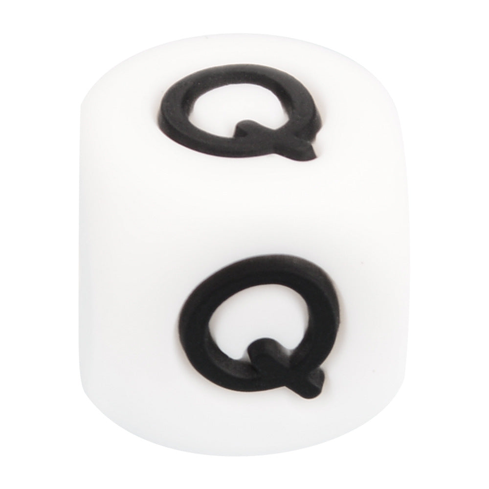 Wholesale Silicone Letters DIY Beads