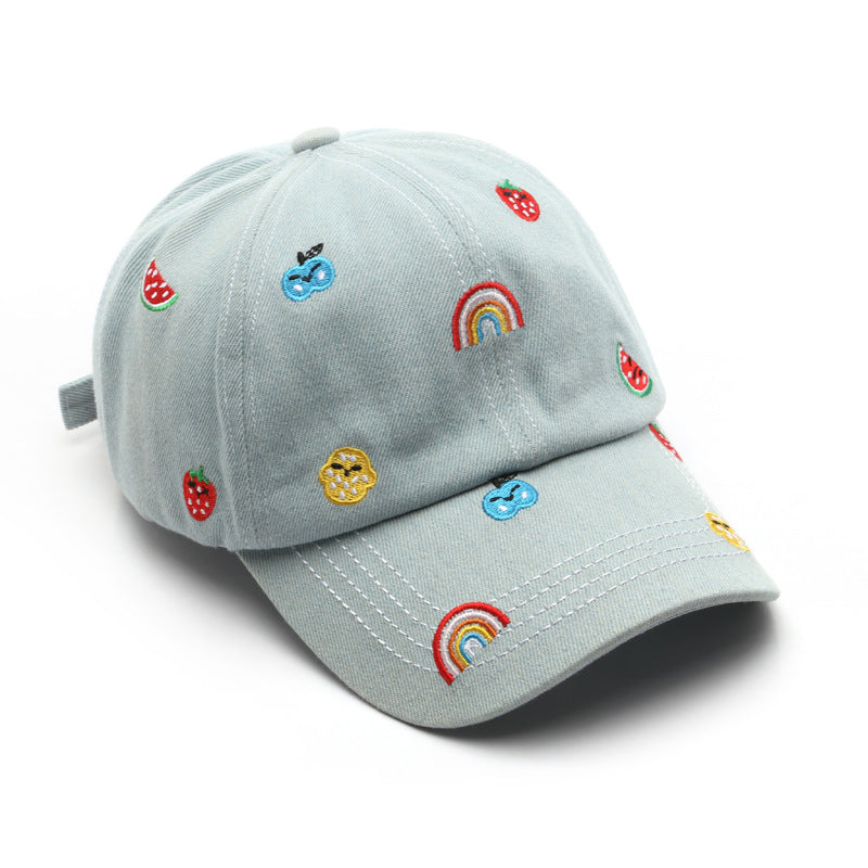 Capilla de béisbol de bordado de mezclilla algodón de algodón al por mayor de algodón