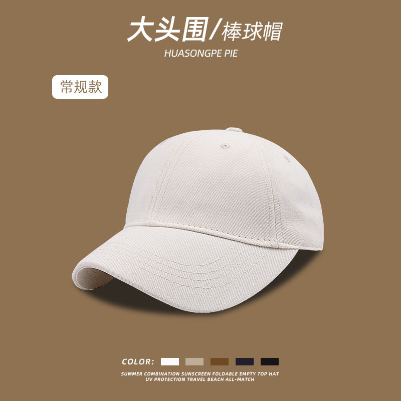 Wholesale Plain Large Head Pure Cotton Baseball