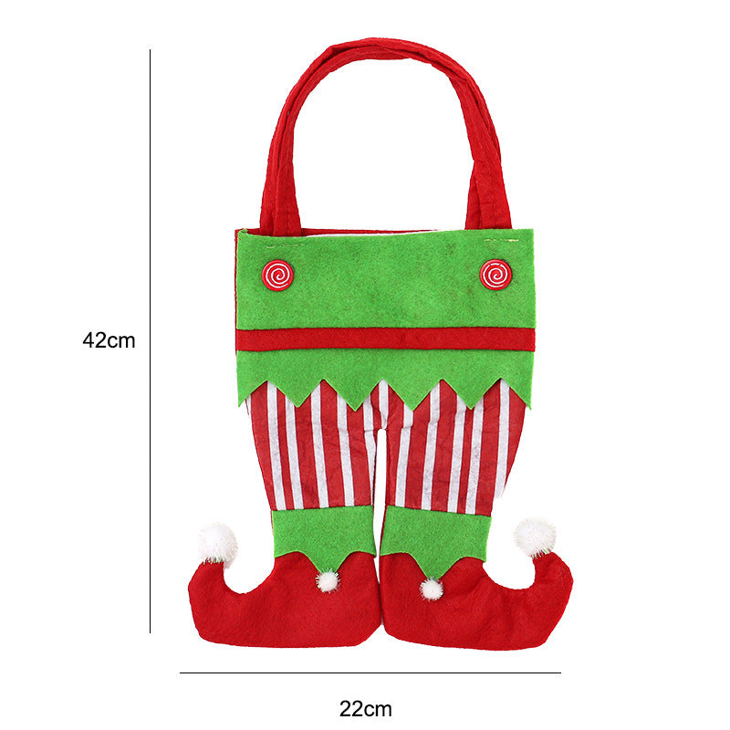 Wholesale Christmas elf bag candy bag Christmas gift gift bag