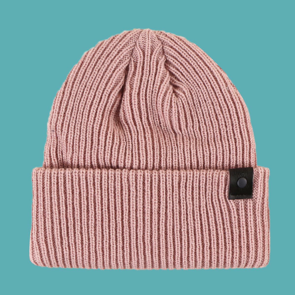 Wholesale Solid Color Beanie Warm Knitted Hat