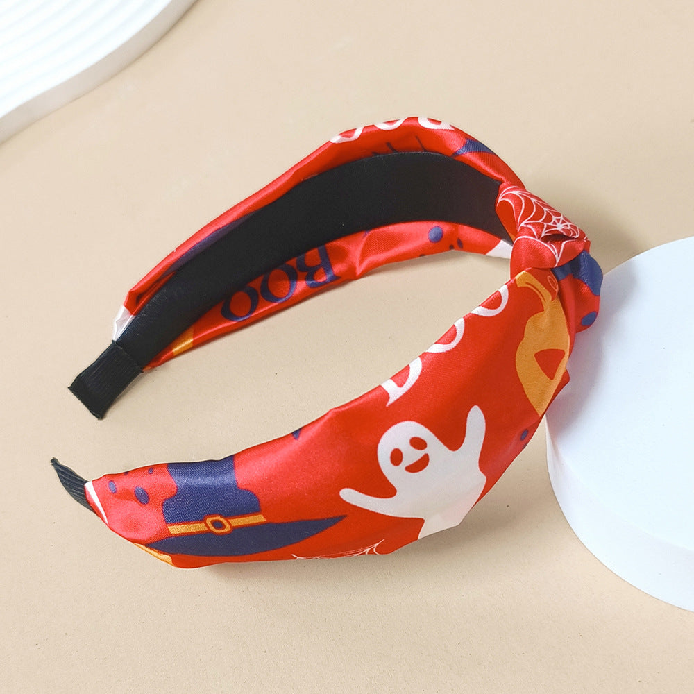 Wholesale  headband women' s wide-brimmed fabric knotted headband