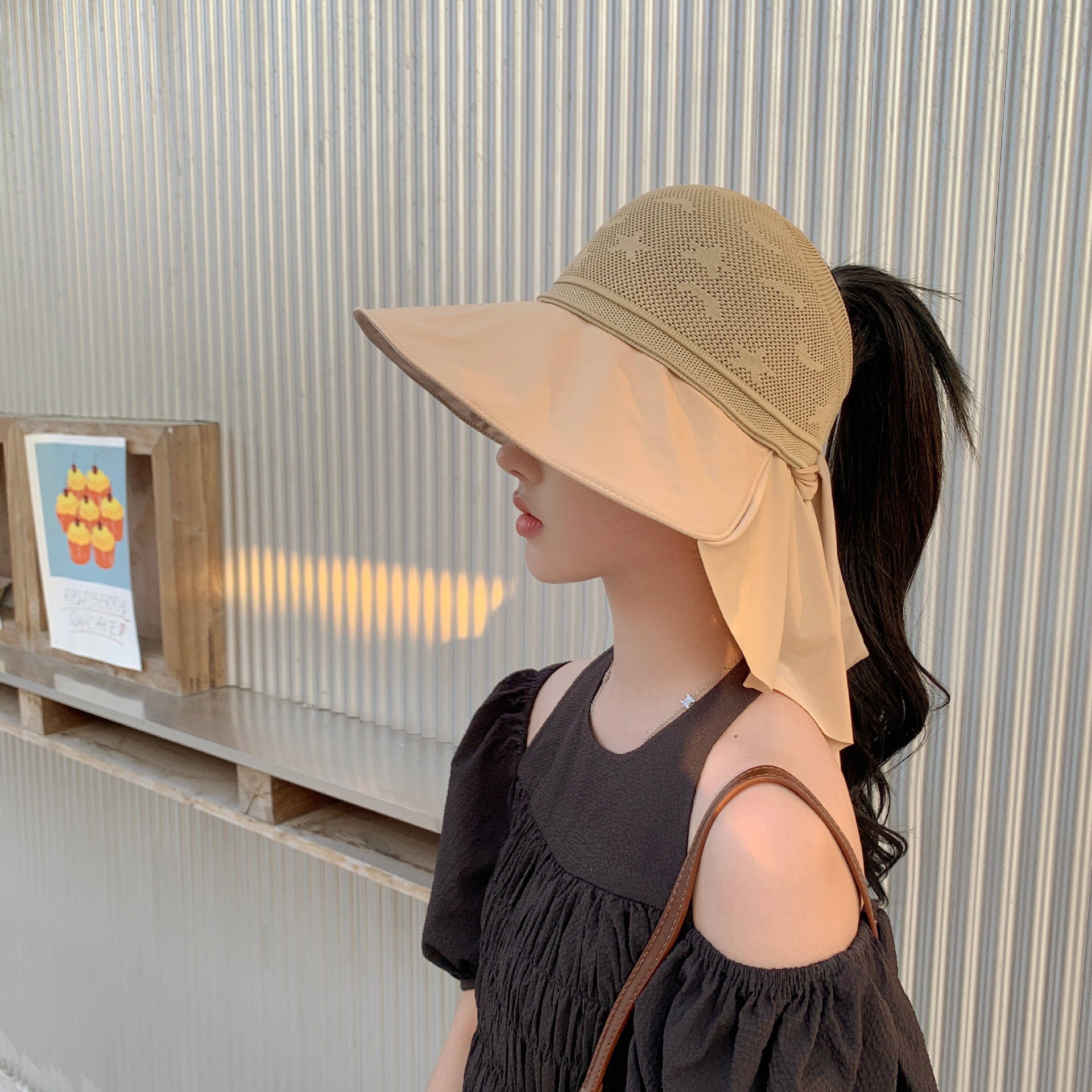 Sombrero de protector solar de verano de verano al por mayor Big Brim sombrero vacío