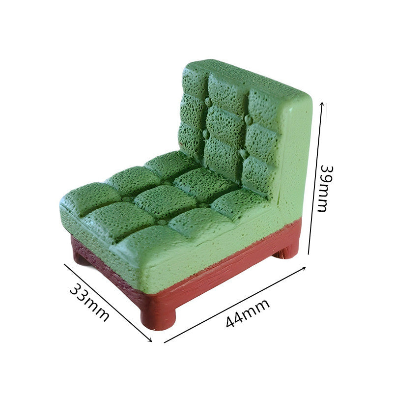 Wholesale Mini sofa cabinet furniture ornaments  Doll Accessories