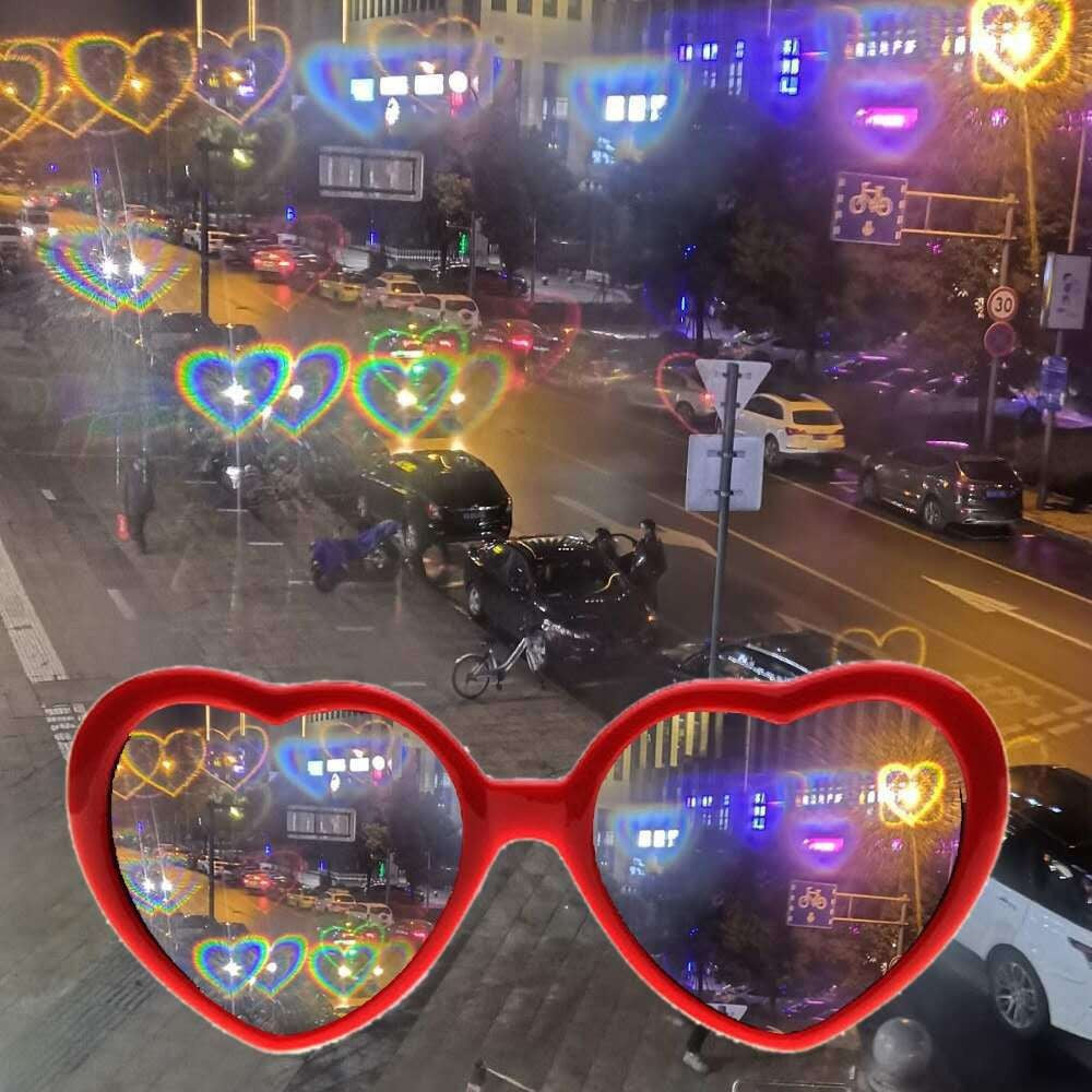 Wholesale Love Light Effect Glasses Gift