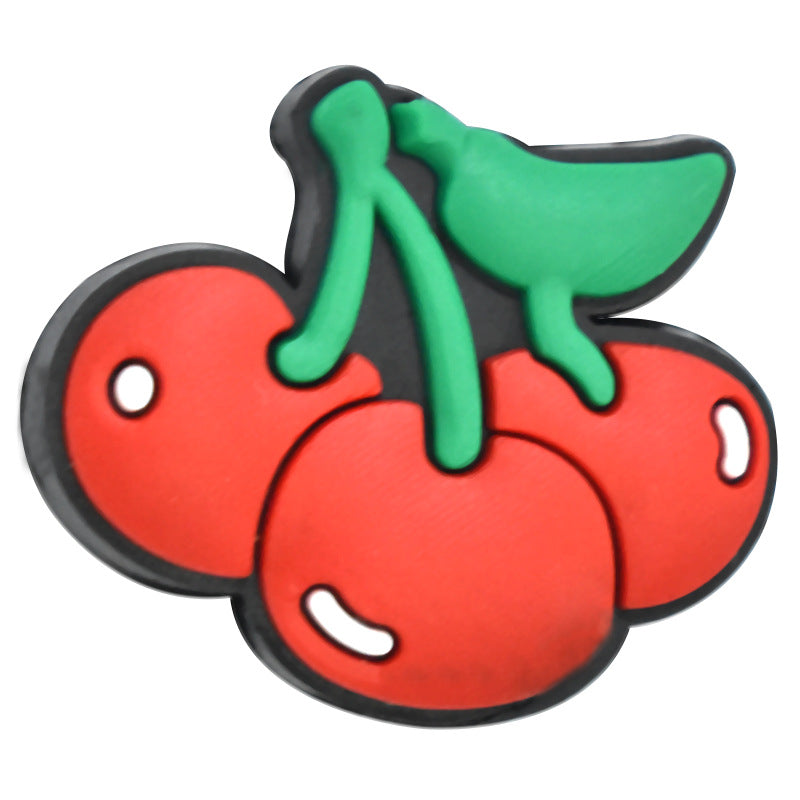 Wholesale  Random 100pcs/pack  Cute cartoon fruit series soft gel ballpoint pen beads