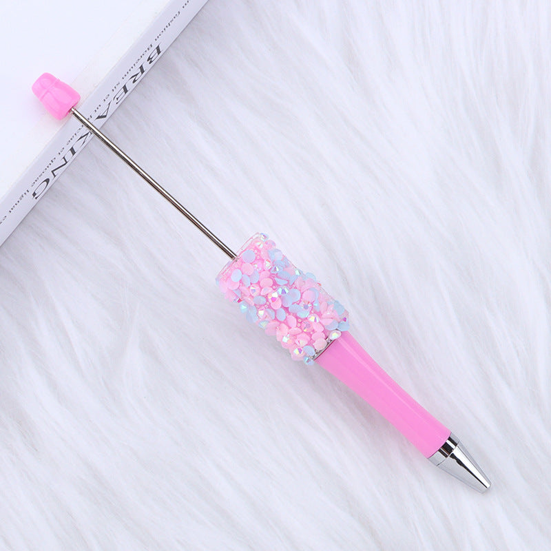 Wholesale New DIY Sequin Creative Petal Multi-color Hand-Worn Ballpoint Pen