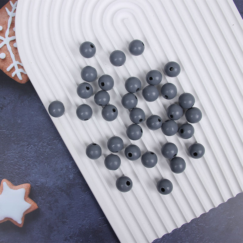 Wholesale 20pcs 16mm Leopard Pattern Wooden Bead Set