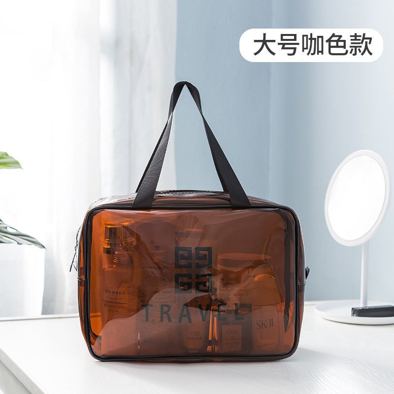 Wholesale Multifunctional Large Capacity Transparent PVC Storage Bag