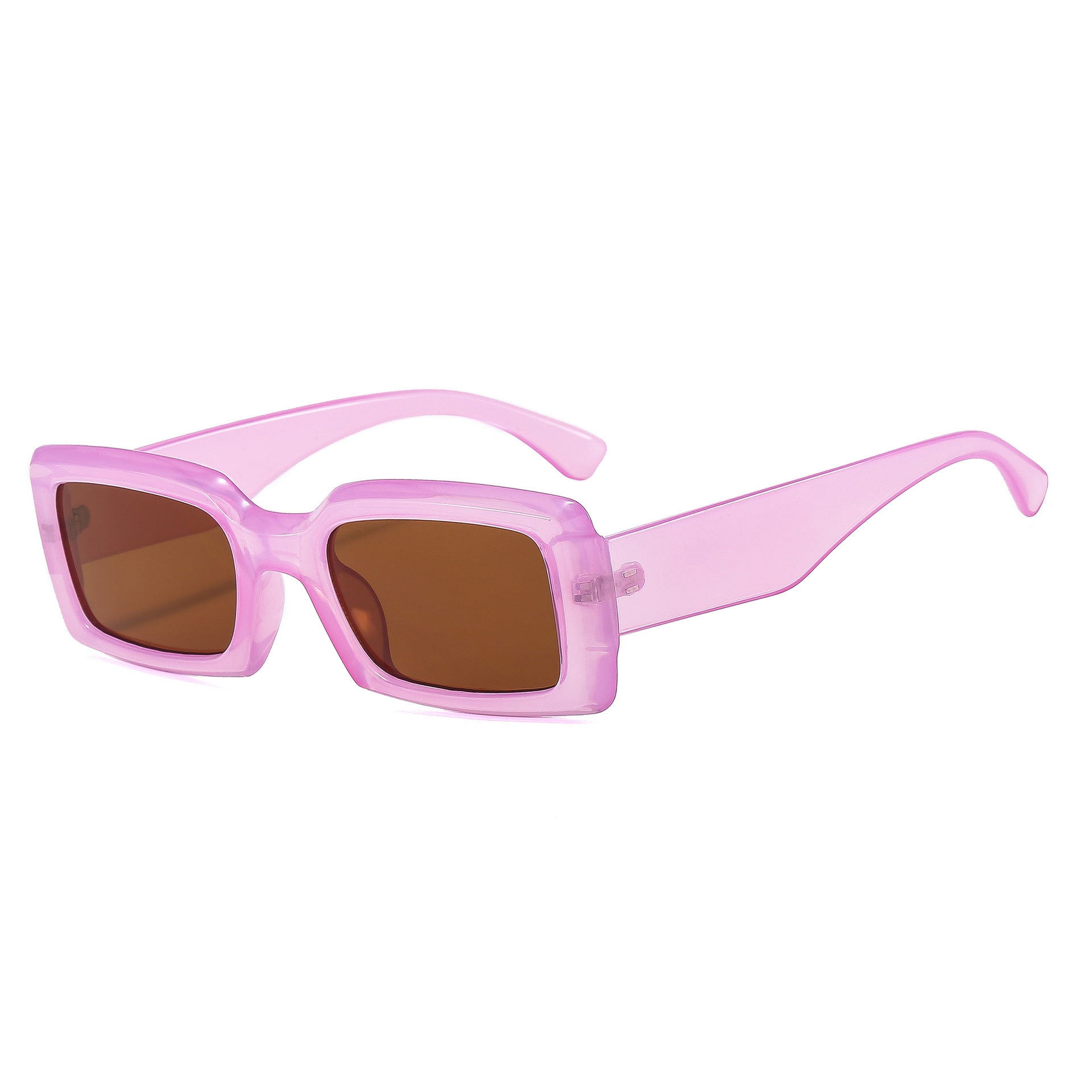 Wholesale Square Candy Color PC Sunglasses