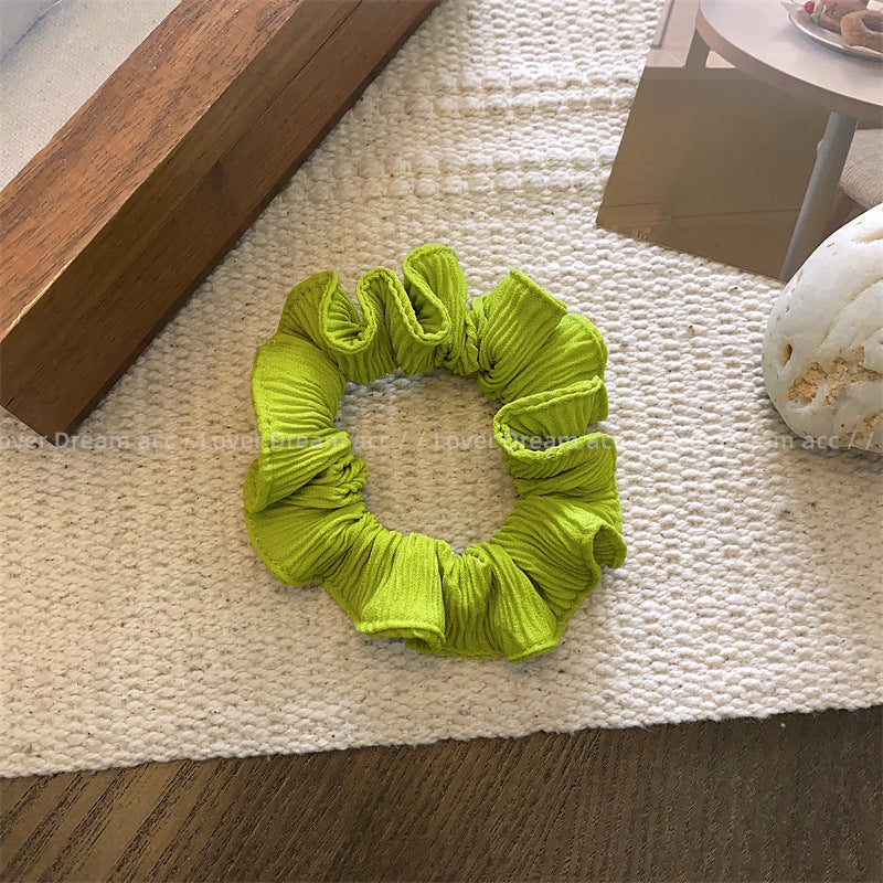 Wholesale Candy Colored Fabric Hair Scrunchies