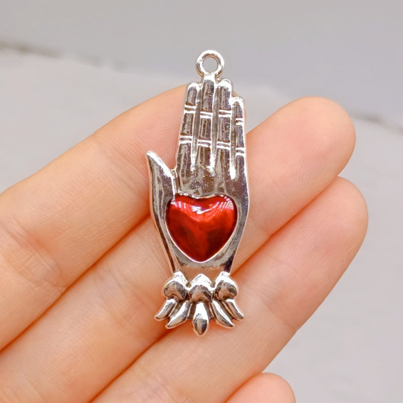 Wholesale Gothic Heart Cross Sword Pendant