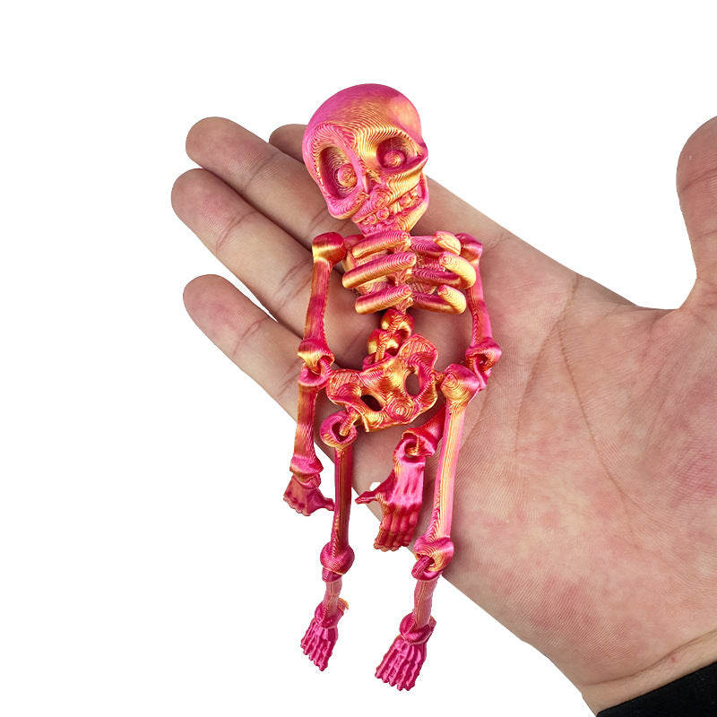 Wholesale 3D printed skeleton human joint movable refrigerator magnet