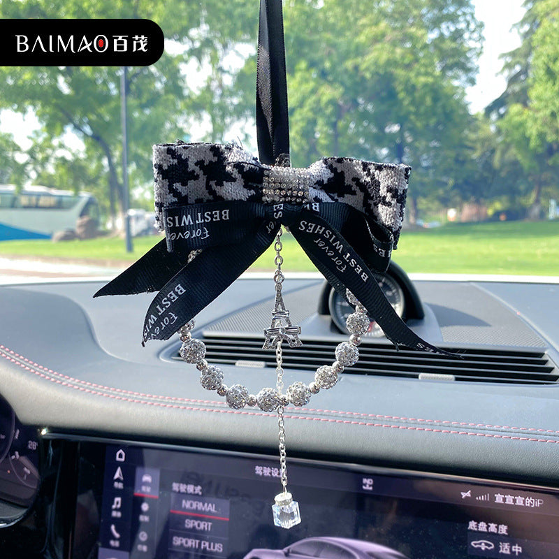 Wholesale Houndstooth Crystal Diamond Cart