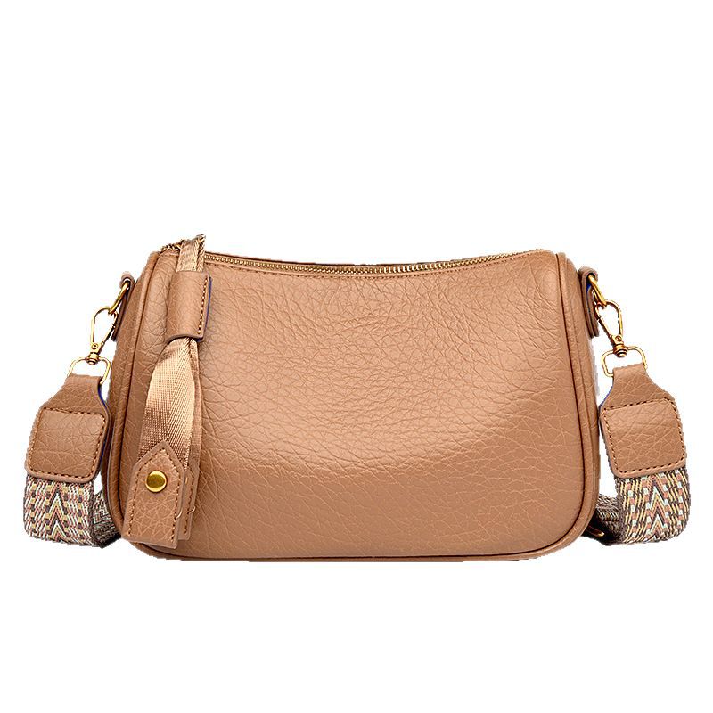 Wholesale Vintage Crossbody Bag with Wide Strap