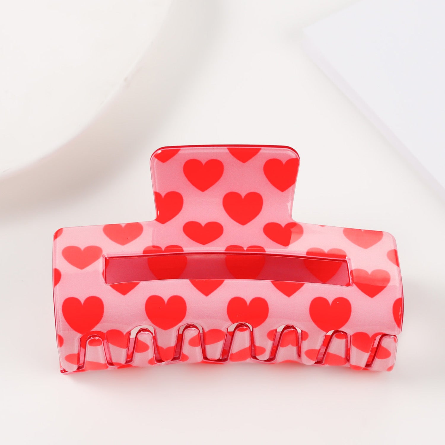 Wholesale Valentine's Day Love Grab Clip Back Head Hairpin Square Sweet Elegant Fashion Jewelry