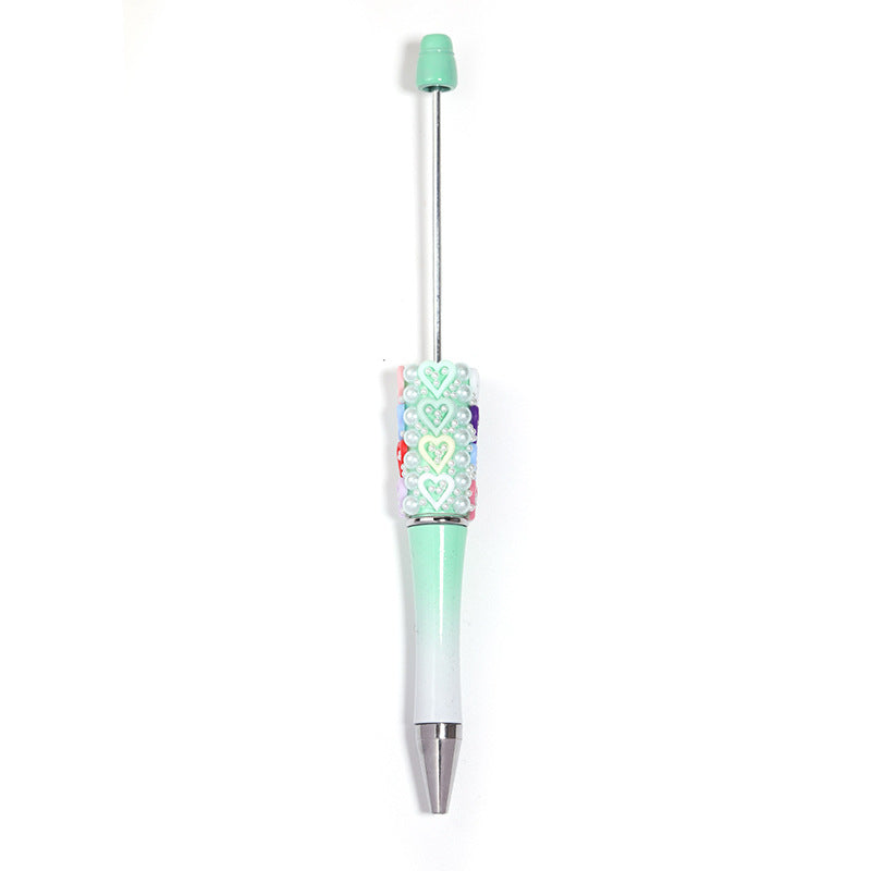 Wholesale 5pcs Beadable Pen Dopamine Pearl Love Pens
