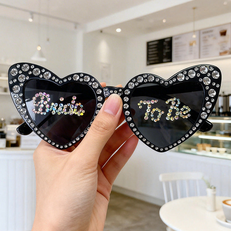 Wholesale Heart Earrings Men' s/ women' s sunglasses