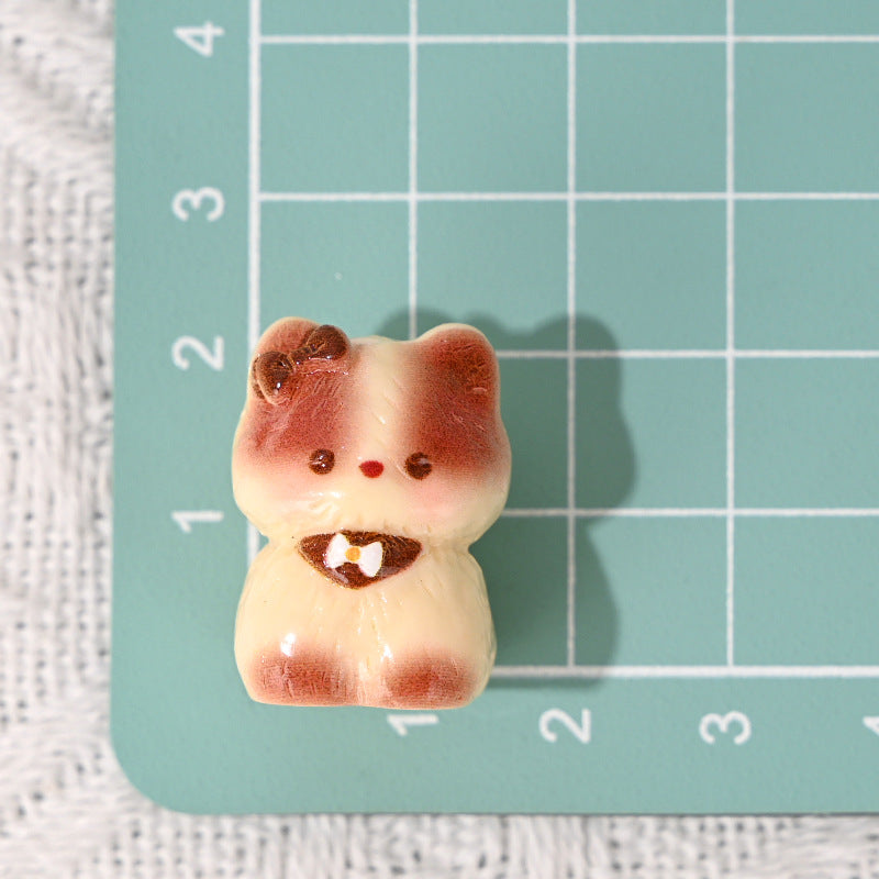 Wholesale 10pcs/pack Cute little cat loose beads