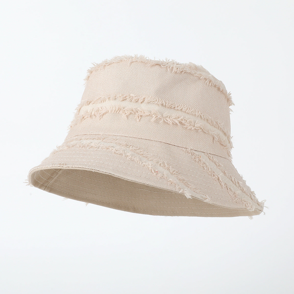 Wholesale Cotton Fur Edge Double-sided Fisherman Hats