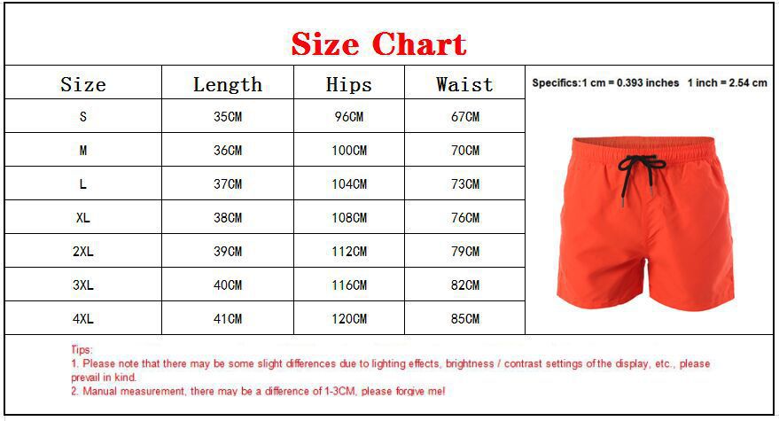 Wholesale Men's Beach Shorts Athletic Shorts with Inner Mesh Swimwear