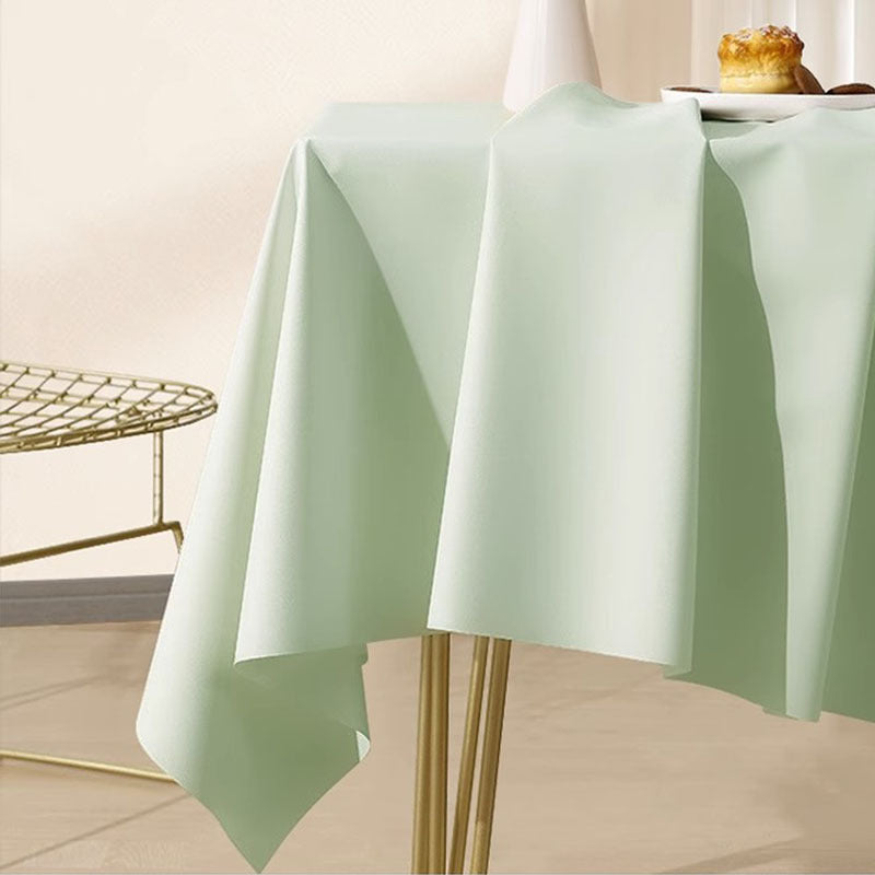 Wholesale Cream Style Lamb Skin TPU Tablecloth