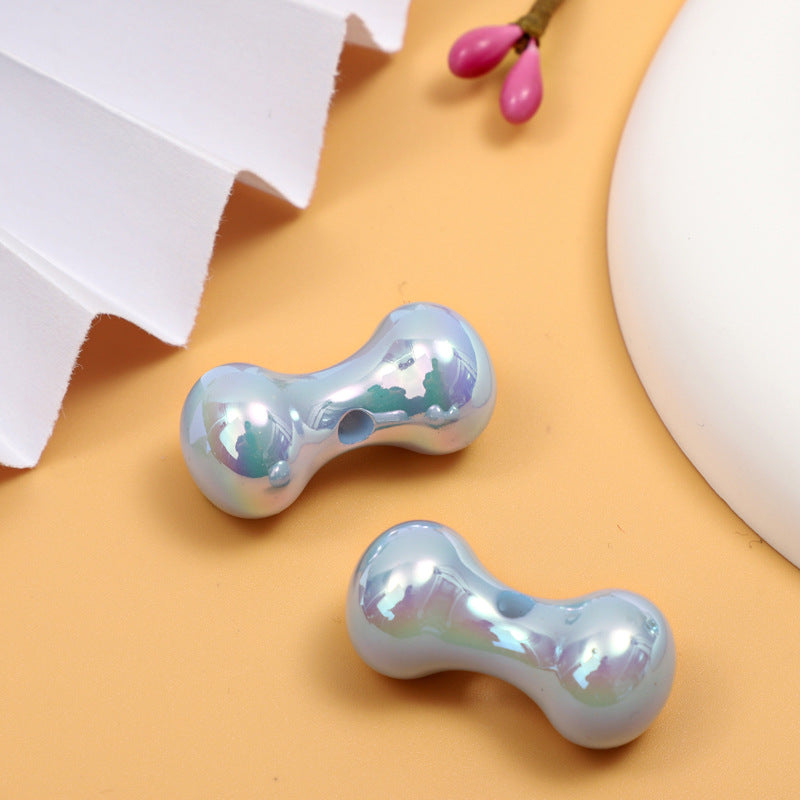 Cuentas de huesos de cachorro acrílicos de 100 piezas al por mayor