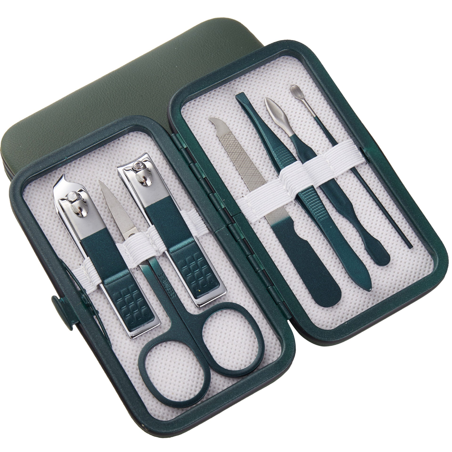 Wholesale Emerald Green Nail Clippers Complete Set