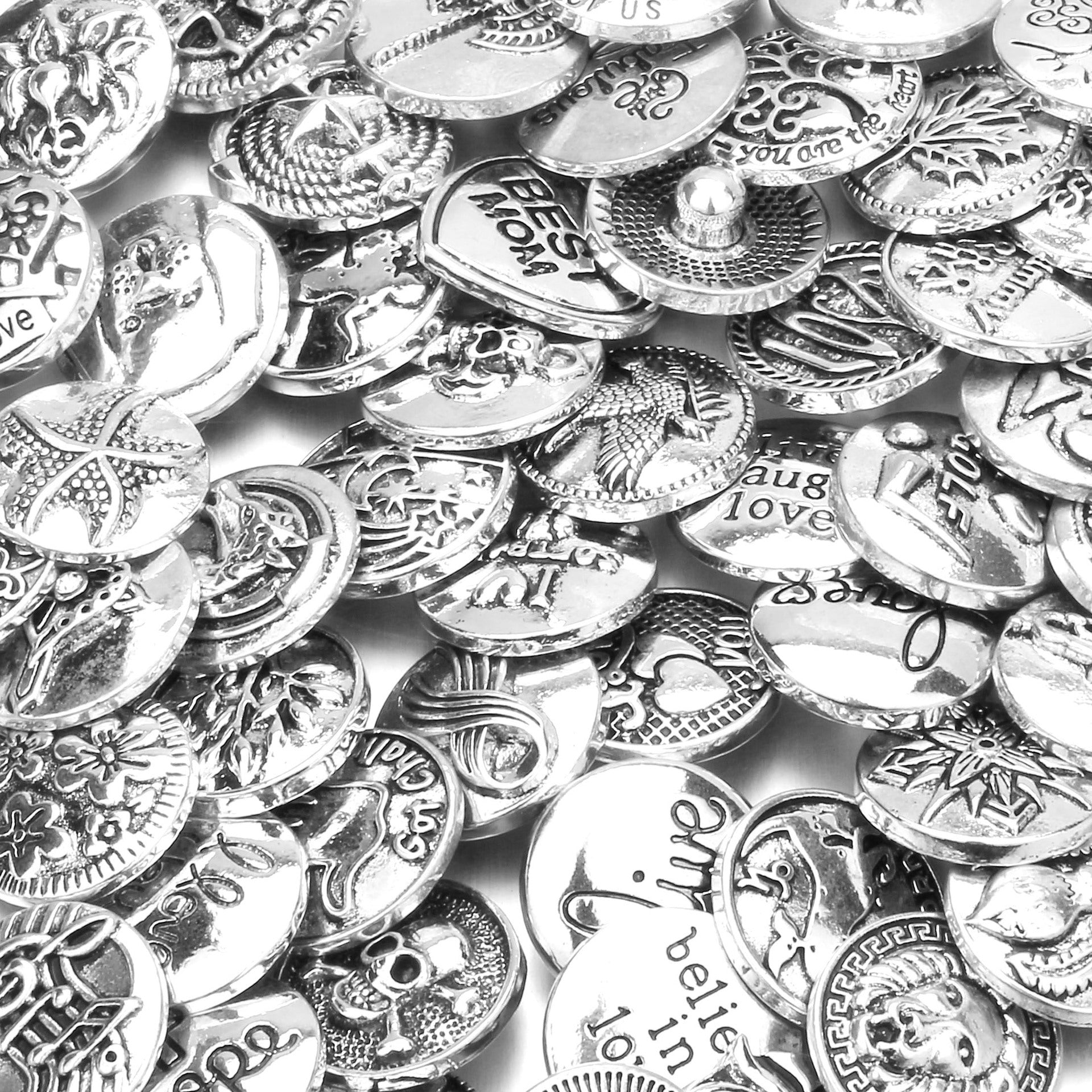 Wholesale Metal DIY Snap Bracelet