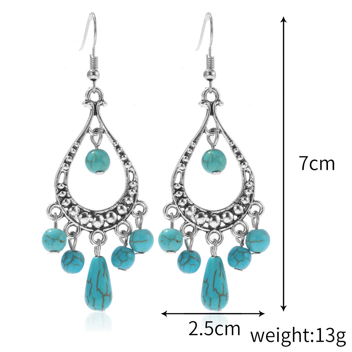 Wholesale Vintage Turquoise Pendant Set
