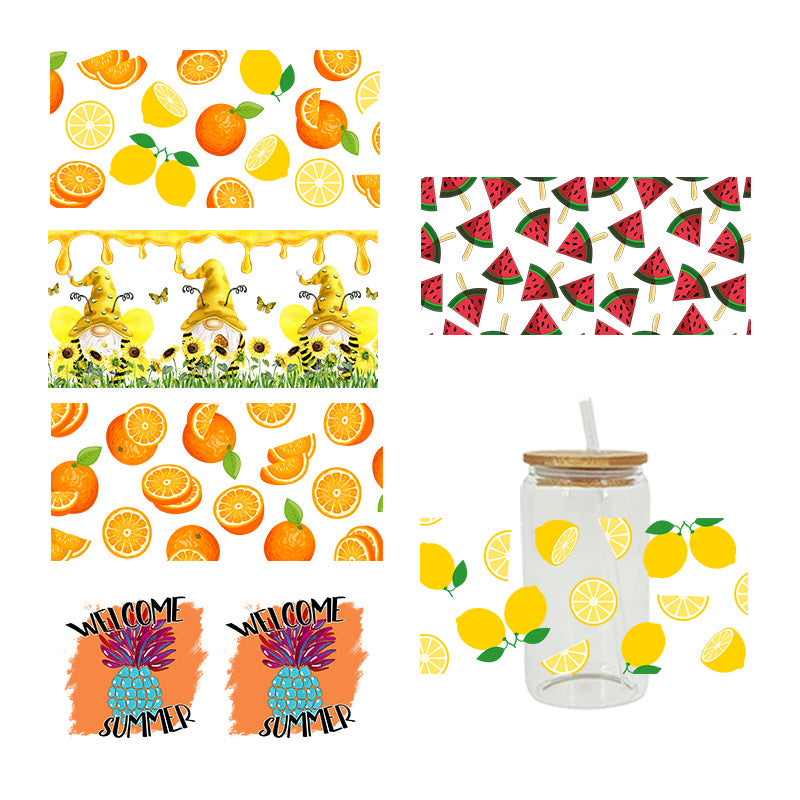 Wholesale UV Transfer Paste Glass Crystal Label Crystal Paste 16OZ UV DTF WRAPS