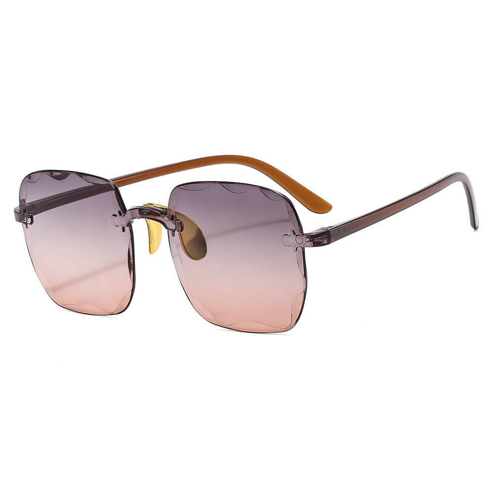 Wholesale PC Frameless Square Sunglasses
