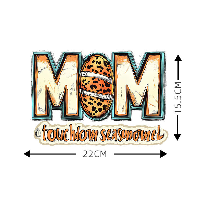 Wholesale rugby jersey UV DTF ready-to-use transfer stickers