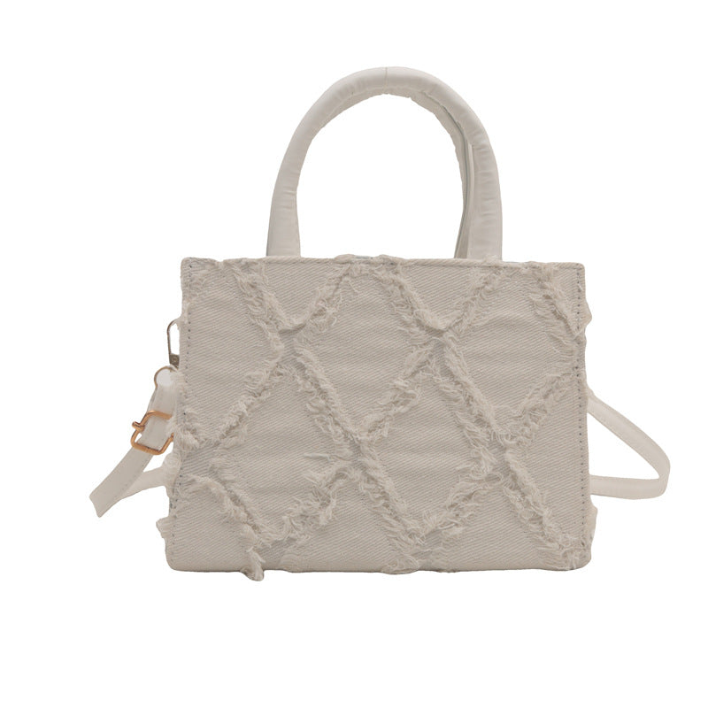 Wholesale Fashion Commuter Large Capacity Lingge Light Luxury Simple Handbag